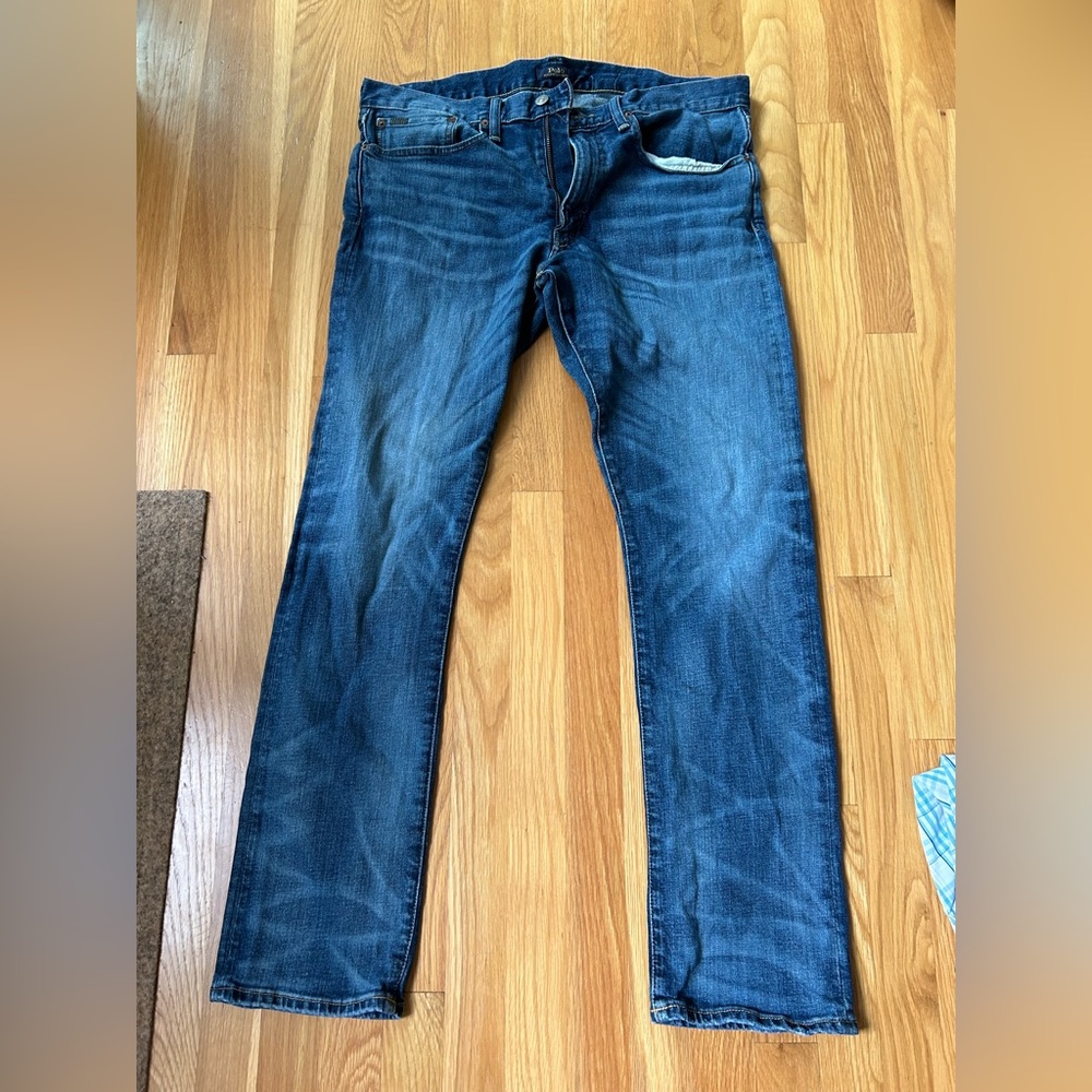Polo Ralph Lauren jeans dark denim slim straight 35-32
